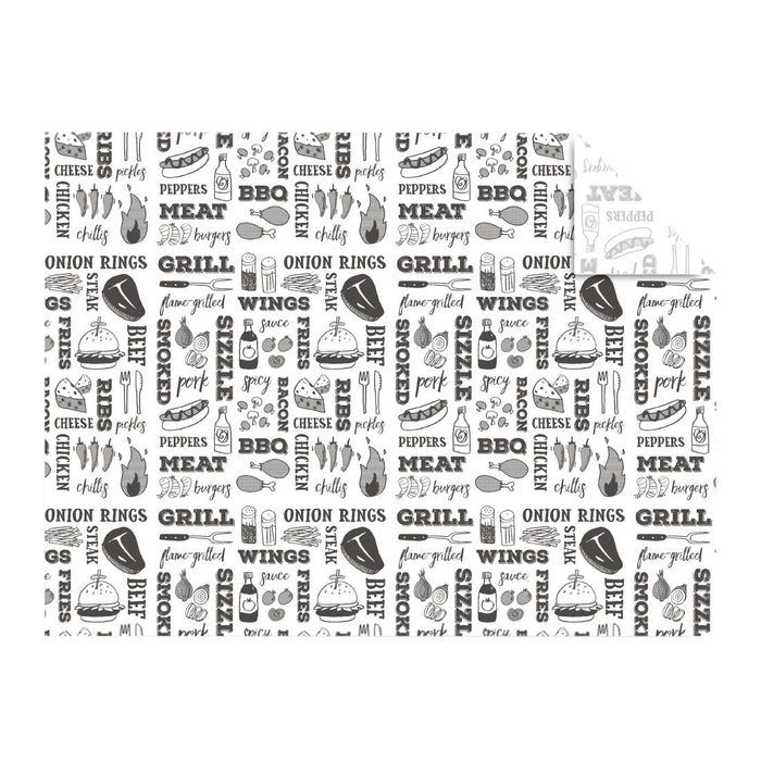 Commercially Compostable. 400(L)x300(W)mm