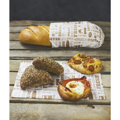 Vegware Greaseproof Sheets Bakery 400x300mm (1000 Pack) Vegware