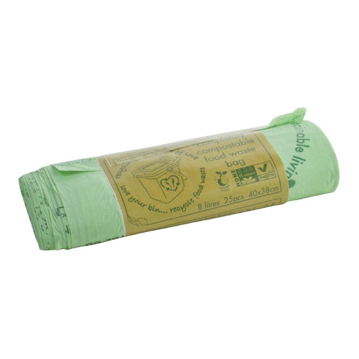 Capacity: 8Ltr | Roll of 25 Bags