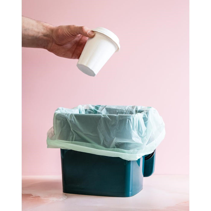 Vegware Compostable Food Caddy Bin Bags 8Ltr (25 Pack) Vegware