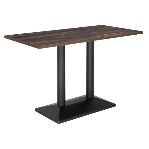 Bolero Indoor Dining Table Dark Wood 1200mm Bolero