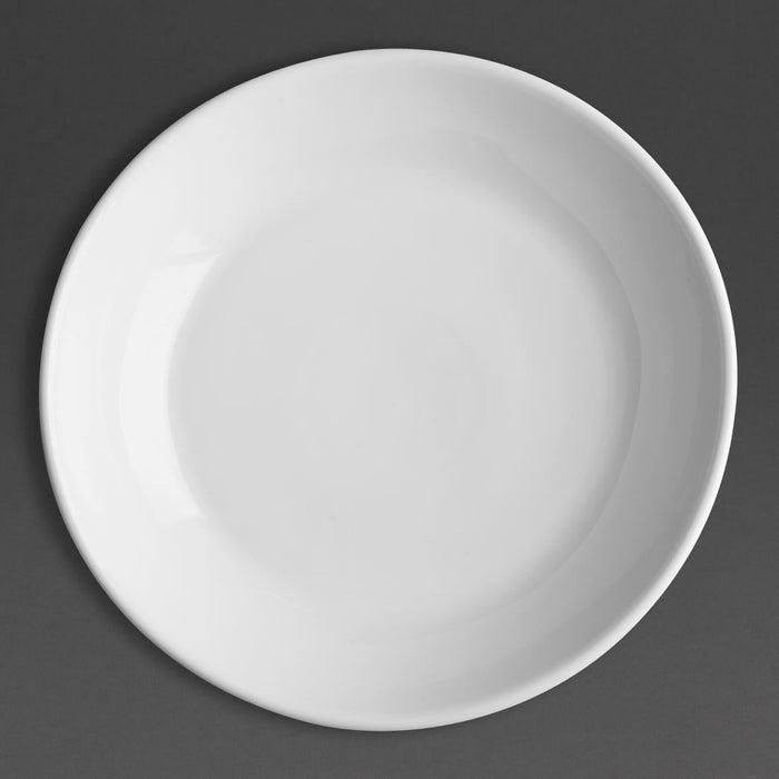Olympia Chia Coupe Bowls White 220mm (4 Pack) Olympia