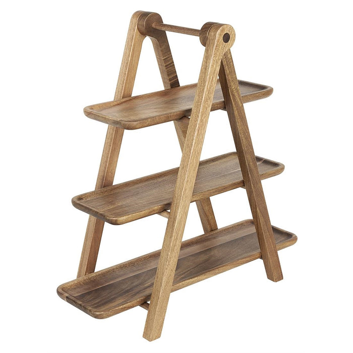 293(L)x201(W)x445(H)mm. Material: Acacia Wood.