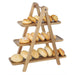 Olympia Acacia Wood 3-Tier Serving Trays with Display Stand Olympia