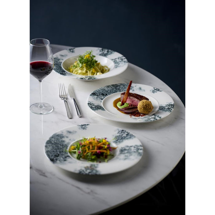 Churchill Alchemy Ambience Standard Rim Bowls Smoke Black 280mm (6 Pack) Churchill