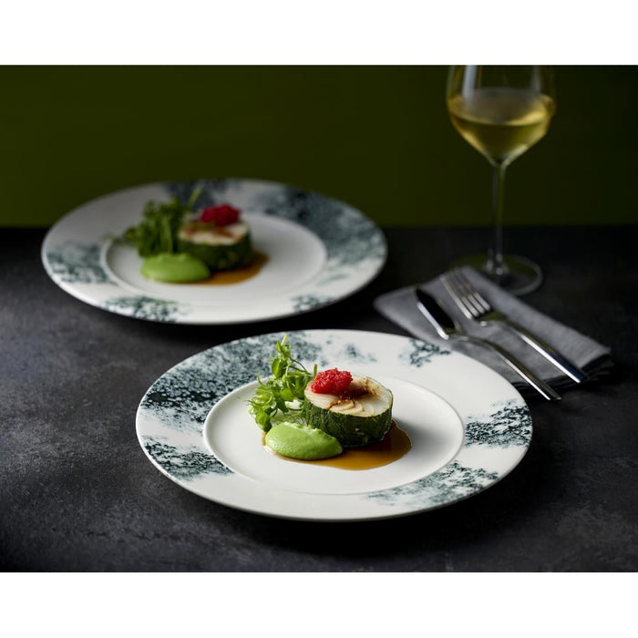 Churchill Alchemy Ambience Standard Rim Bowls Smoke Black 280mm (6 Pack) Churchill