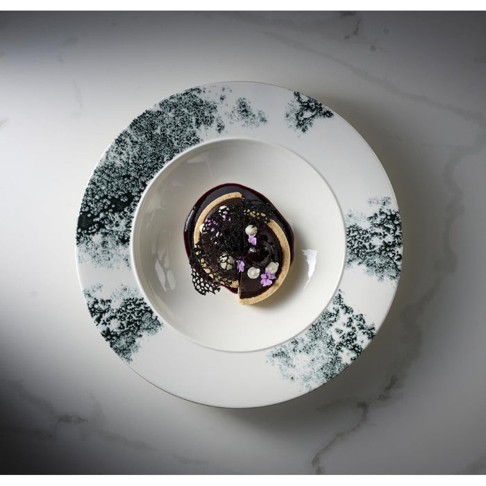 Churchill Alchemy Ambience Standard Rim Bowls Smoke Black 280mm (6 Pack) Churchill