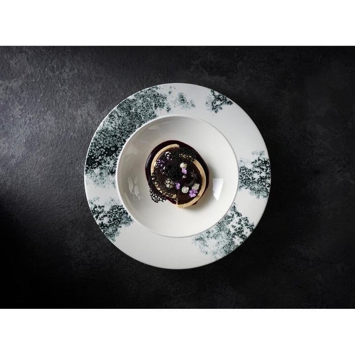 Churchill Alchemy Ambience Standard Rim Bowls Smoke Black 280mm (6 Pack) Churchill