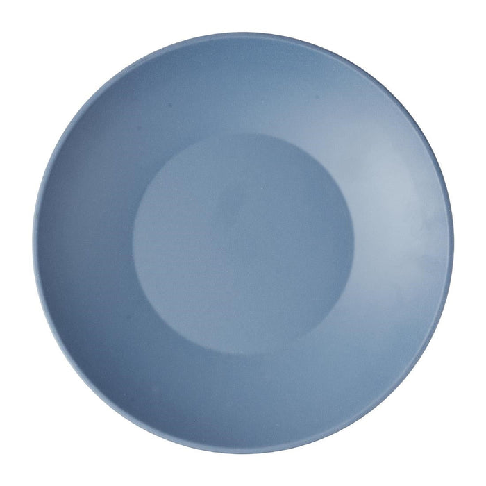 Churchill Emerge Melamine Oslo Blue Shallow Serving Bowls 360mm (2 Pack) Churchill