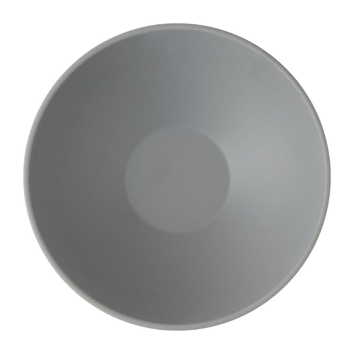 Churchill Emerge Melamine Seattle Grey Deep Serving Bowls 285mm (4 Pack) Churchill