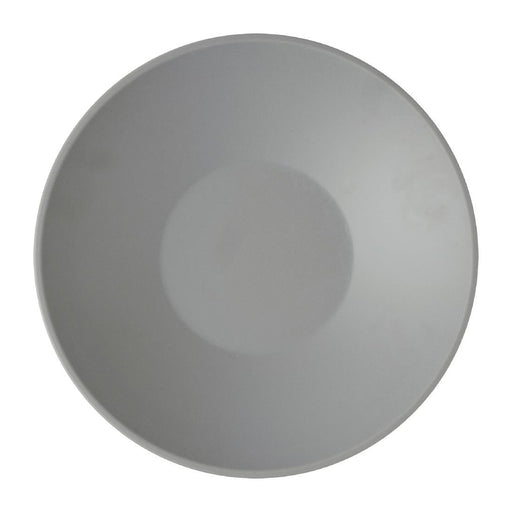 Churchill Emerge Melamine Seattle Grey Shallow Serving Bowls 300mm (4 Pack) Churchill