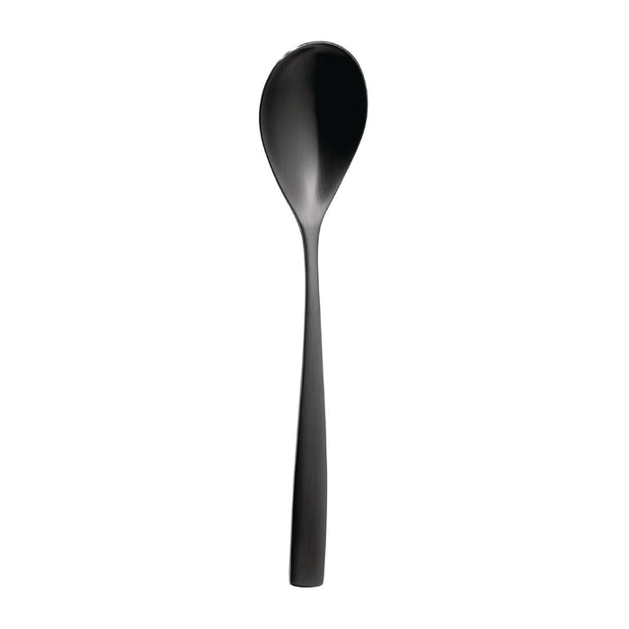 Comas BCN Black Dessert Spoons (12 Pack) Comas