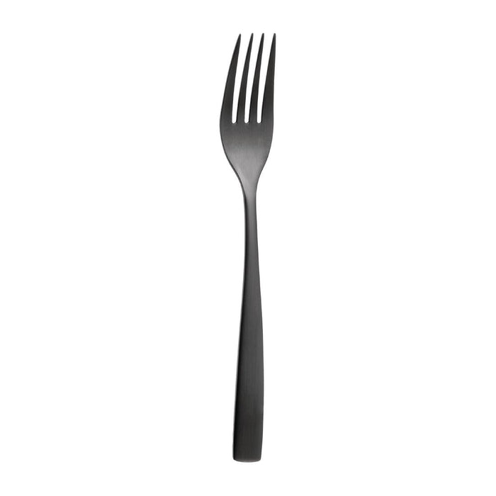 Comas BCN Black Dessert Forks (12 Pack) Comas