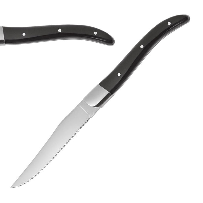 Comas ACR Black Acrylic Steak Knives (6 Pack) Comas