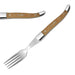 Comas Alps Pakka Wood Steak Forks (6 Pack) Comas