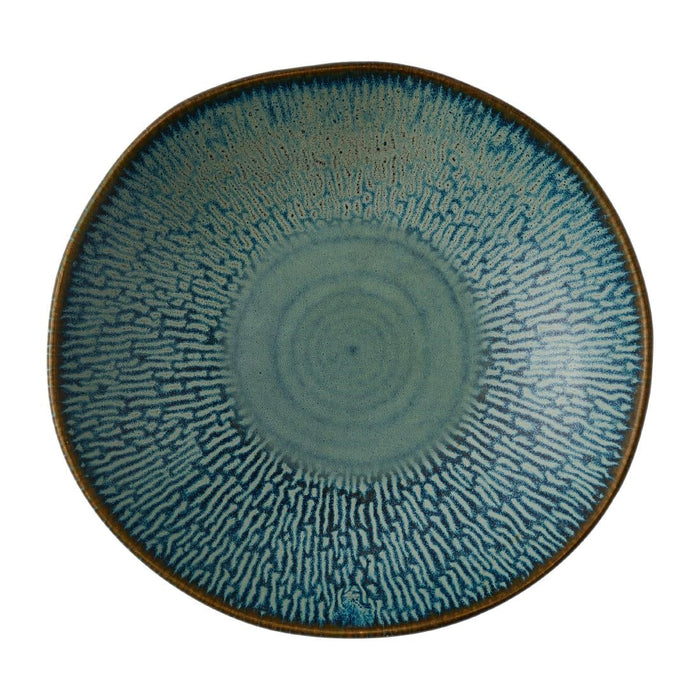 Churchill Envisage Cascade Sapphire Blue Natural Bowls 220mm (6 Pack) Churchill Super Vitrified
