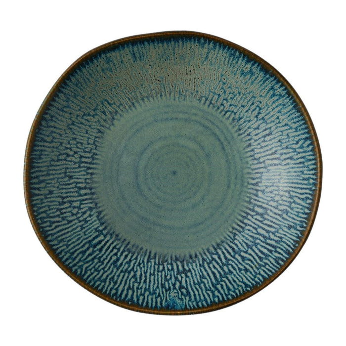 Churchill Envisage Cascade Sapphire Blue Natural Bowls 250mm (6 Pack) Churchill Super Vitrified