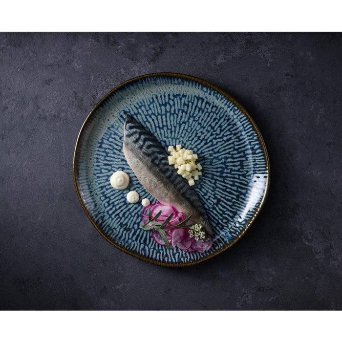 Churchill Envisage Cascade Sapphire Blue Natural Plates 215mm (6 Pack) Churchill Super Vitrified