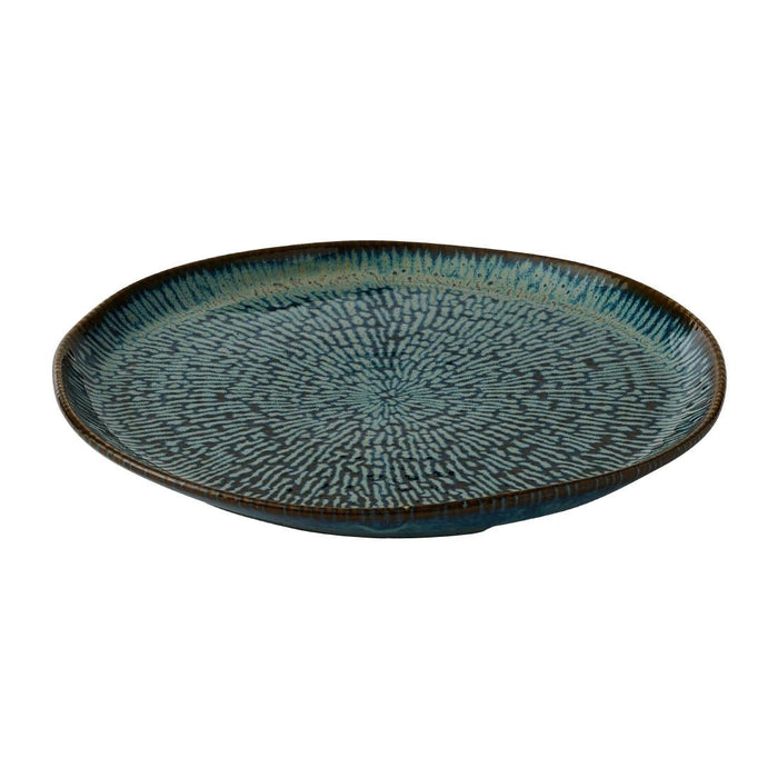 Churchill Envisage Cascade Sapphire Blue Natural Plates 255mm (6 Pack) Churchill Super Vitrified