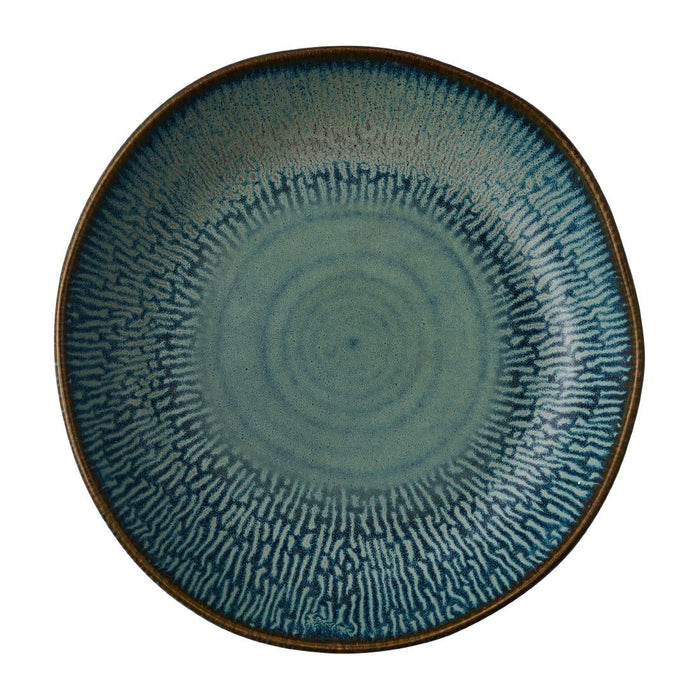 Churchill Envisage Cascade Sapphire Blue Natural Deep Bowls 215mm (6 Pack) Churchill Super Vitrified