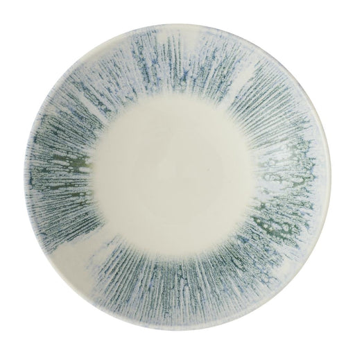 Churchill Lyra Blue Evolve Coupe Bowls 182mm (12 Pack) Churchill Super Vitrified