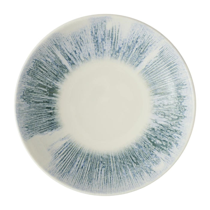 Churchill Lyra Blue Evolve Coupe Bowls 248mm (12 Pack) Churchill Super Vitrified