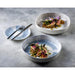 Churchill Lyra Blue Organic Walled Bowls 200mm (6 Pack) Churchill Super Vitrified