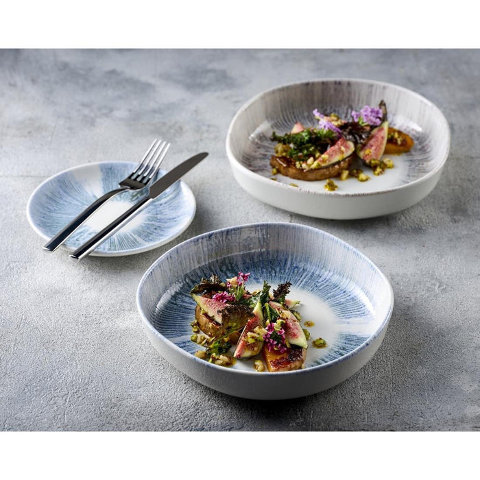 Churchill Lyra Pink Organic Walled Bowls 230mm (6 Pack) Churchill Super Vitrified