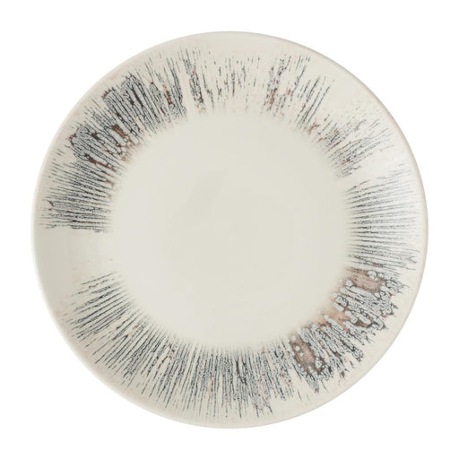 260(Ø)mm | 10¼(Ø)". Material: Vitrified China. 5-Year Edge-Chip Guarantee