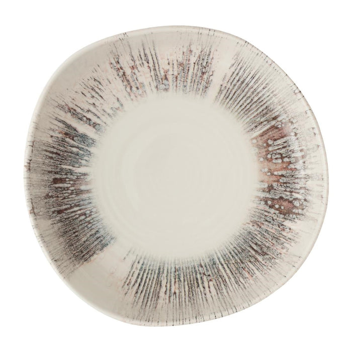 Churchill Lyra Pink Organic Walled Bowls 200mm (6 Pack) Churchill Super Vitrified