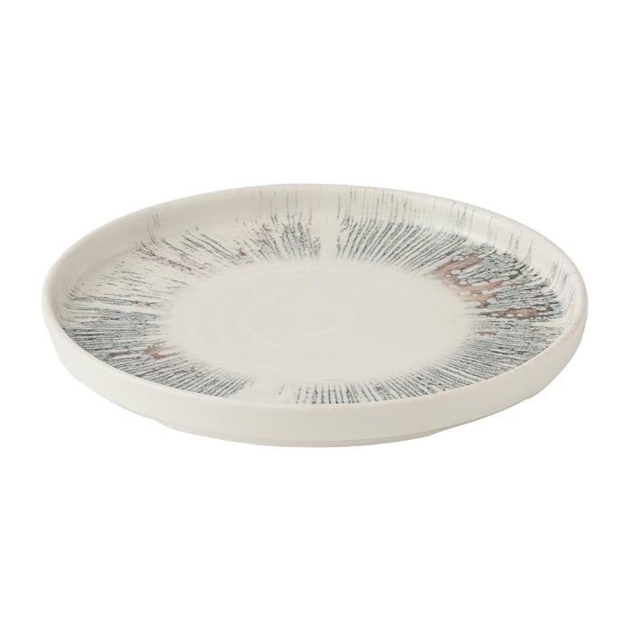 Churchill Lyra Pink Walled Plates 210mm (6 Pack) Churchill Super Vitrified