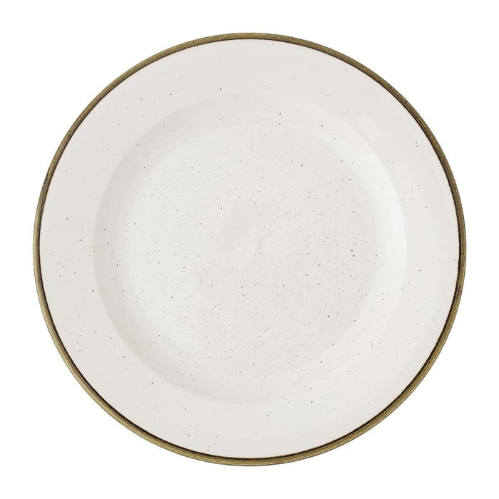 305(Ø)mm | 12(Ø)". Material: Vitrified China. 5-Year Edge-Chip Guarantee