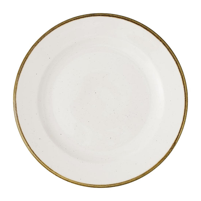 229(Ø)mm | 9(Ø)". Material: Vitrified China. 5-Year Edge-Chip Guarantee