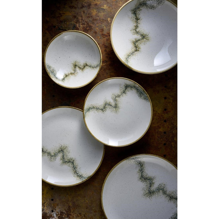Churchill Stonecast Spice Barley White Coupe Plates 260mm (12 Pack) Churchill Super Vitrified