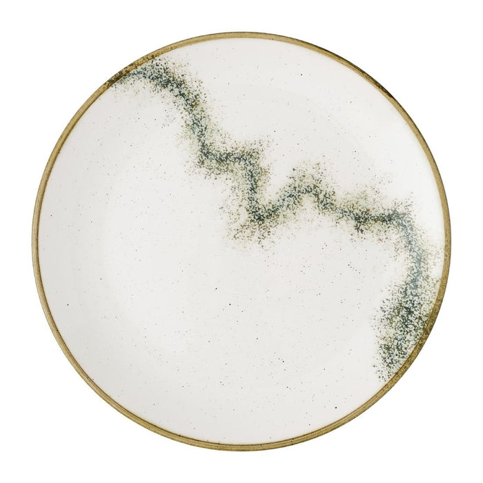 260(Ø)mm | 10¼(Ø)". Material: Vitrified China. 5-Year Edge-Chip Guarantee