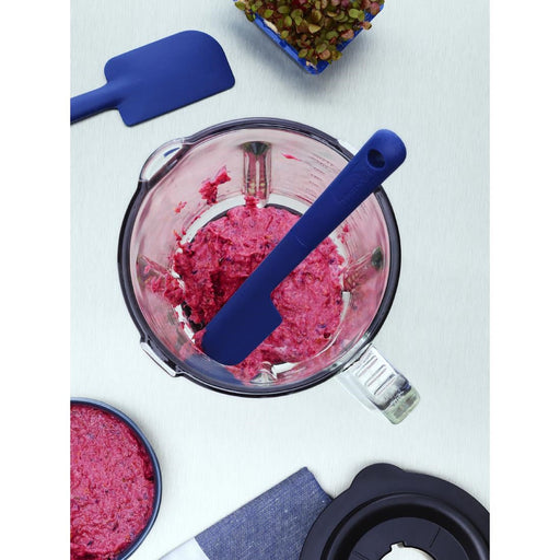 Deglon Stop Glisse Half Maryse Blue Heat Resistant Spatula 250mm Deglon Sabatier