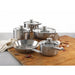 Samuel Groves Stainless Steel Saucepan and Glass Lid 18cm Samuel Groves