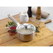 Samuel Groves Stainless Steel Saucepan and Glass Lid 20cm Samuel Groves