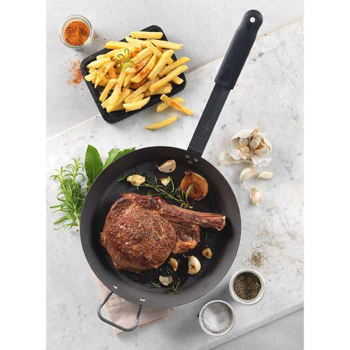 Samuel Groves Professional Seasoned Carbon Steel Frying Pan 20cm Samuel Groves