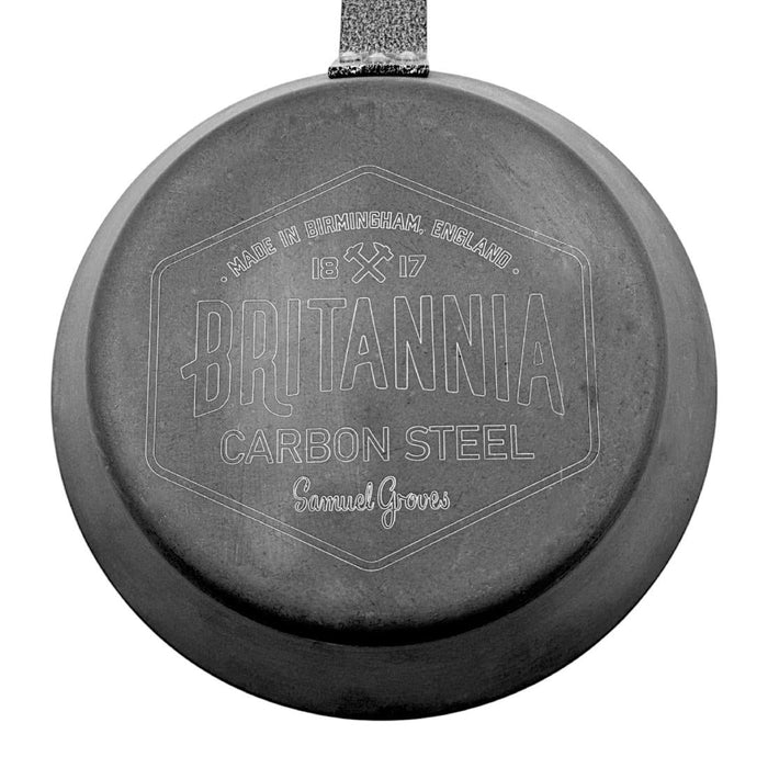 Samuel Groves Professional Seasoned Carbon Steel Frying Pan 20cm Samuel Groves