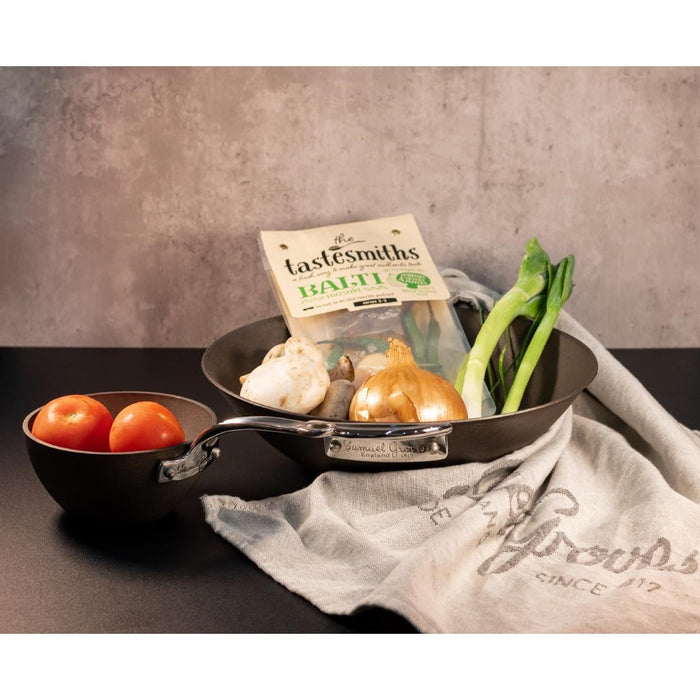 Samuel Groves Professional Seasoned Carbon Steel Melting/Sauce Pot 12cm Samuel Groves