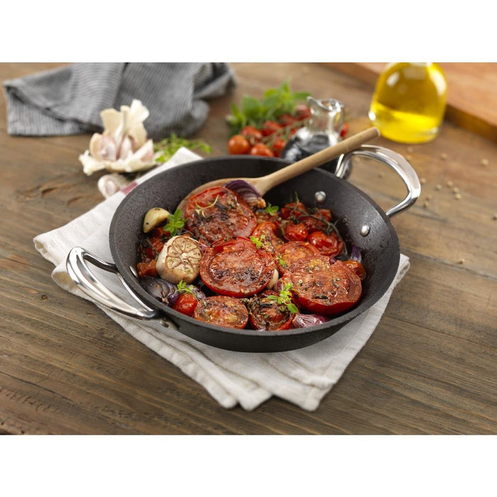 Samuel Groves Cast Iron Double Handled Skillet 24cm Samuel Groves