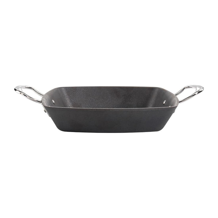 Samuel Groves Cast Iron Double Handle Square Grill Pan 26cm Samuel Groves