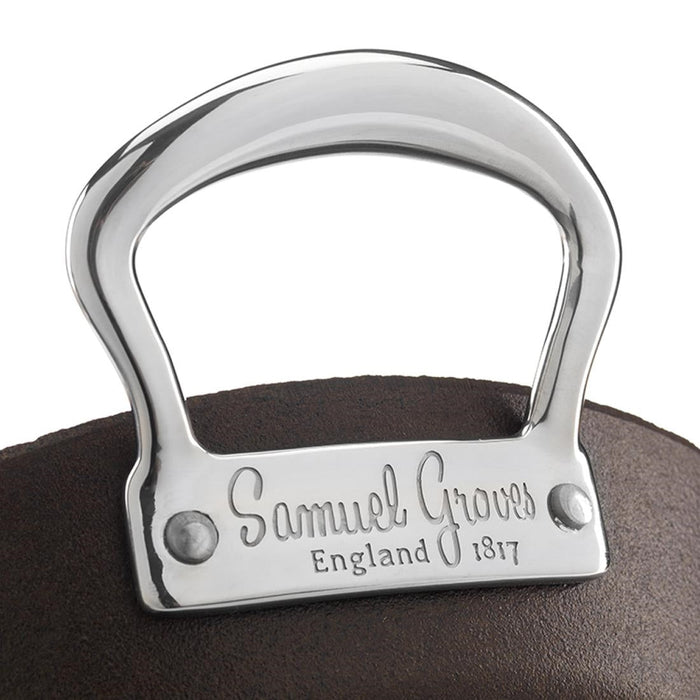 Samuel Groves Cast Iron Double Handled Skillet 24cm Samuel Groves