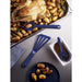 Deglon Blue Flexible Slotted Spatula 280mm Deglon Sabatier
