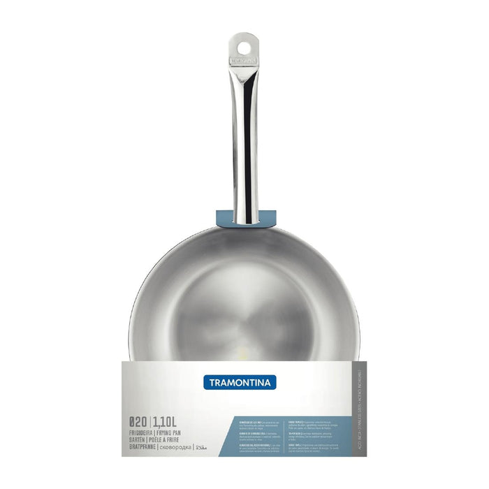 Size: 20cm. Stainless steel. Induction compatible