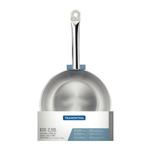 Size: 30cm. Stainless steel. Induction compatible