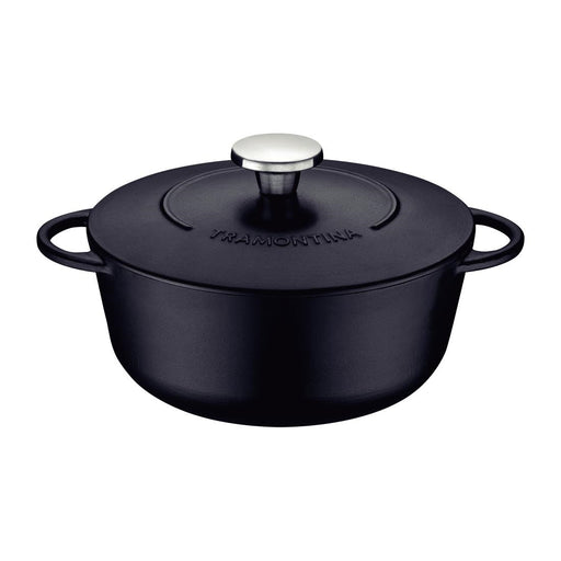 Size: 24cm. Capacity: 4Ltr. Enamel cast iron. Induction compatible