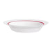 Autonomy Soup Dishes Red Border 230mm (12 Pack) Arcoroc