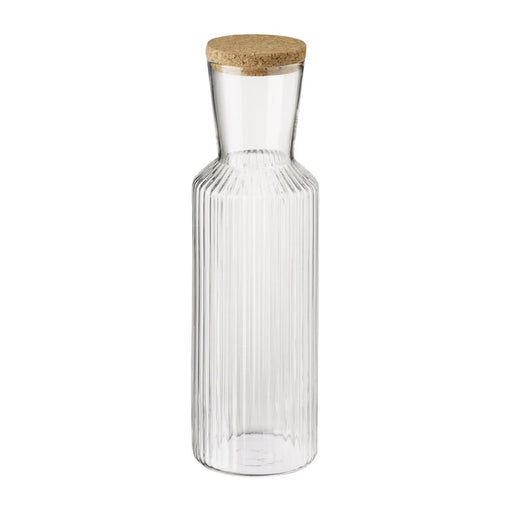 275(H)x90(Ø)mm. Material: Glass. Cork Lid